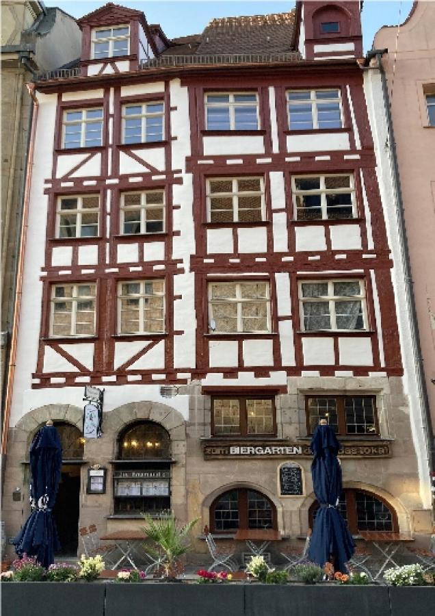 Aparthotel Zur Baumwolle Núremberg Exterior foto